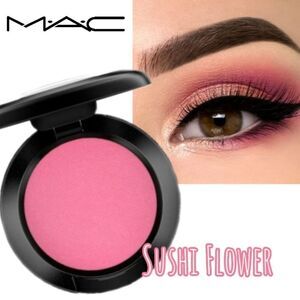 MAC Satin Eyeshadow in Sushi Flower (Barbie Pink With Satin Finish)